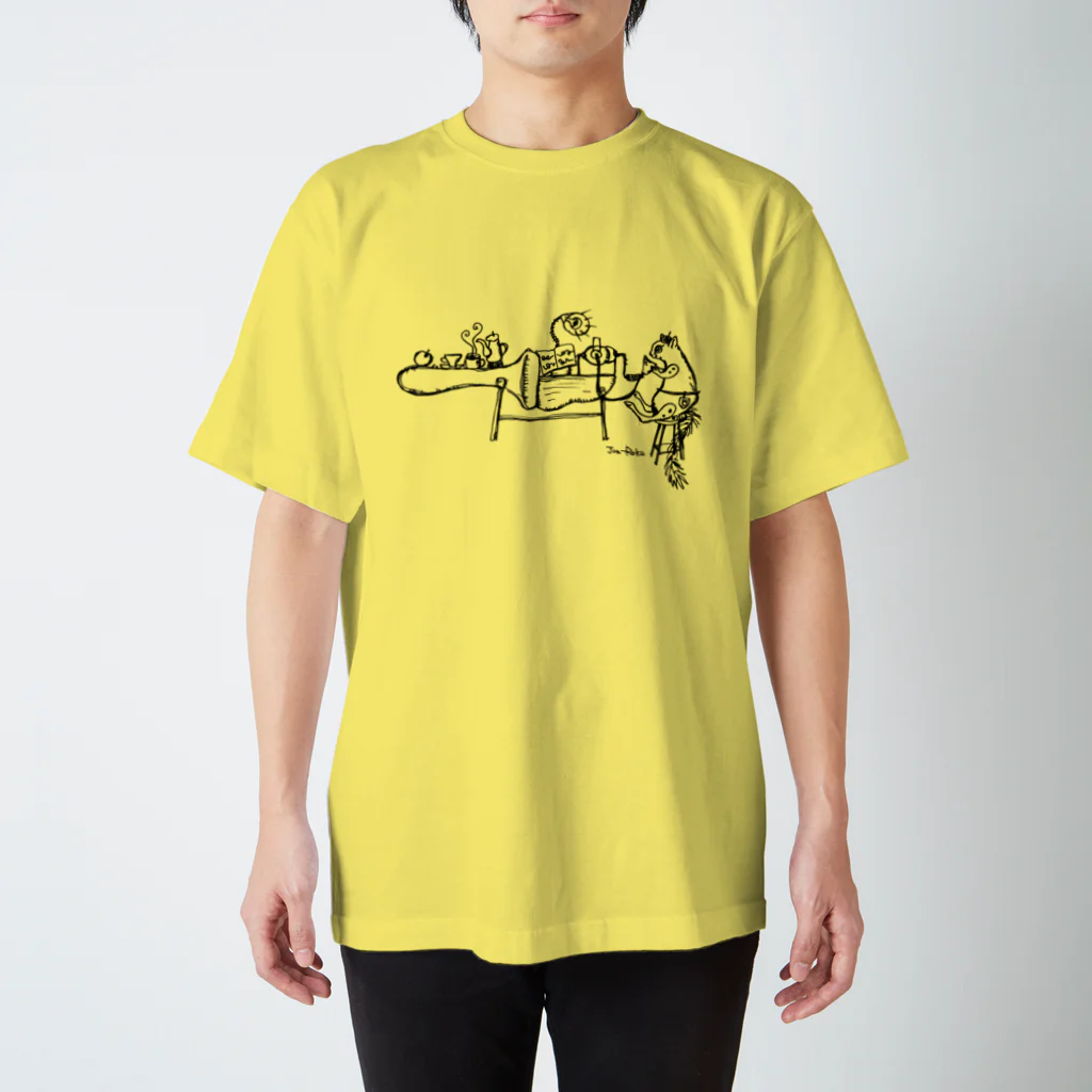 馴鹿 Jun-Rokuの録音係のリス Regular Fit T-Shirt