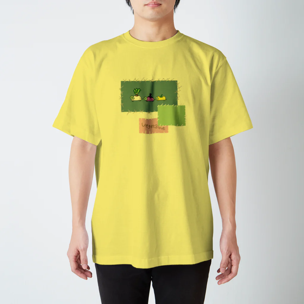 むんのやさいのきれはしカメくん Regular Fit T-Shirt