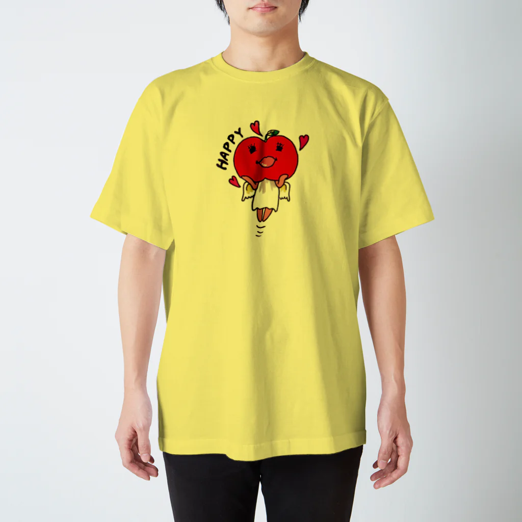 FOXY-EYEのりんごの天使～happy Regular Fit T-Shirt