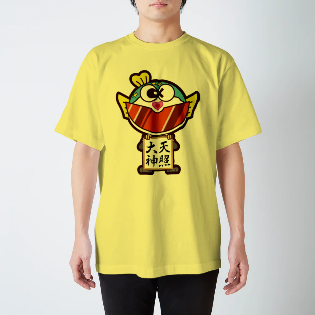 ぷくたん(旧ムスカを愛するVIPPER)のぷくたん・色紙・あまてらす Regular Fit T-Shirt