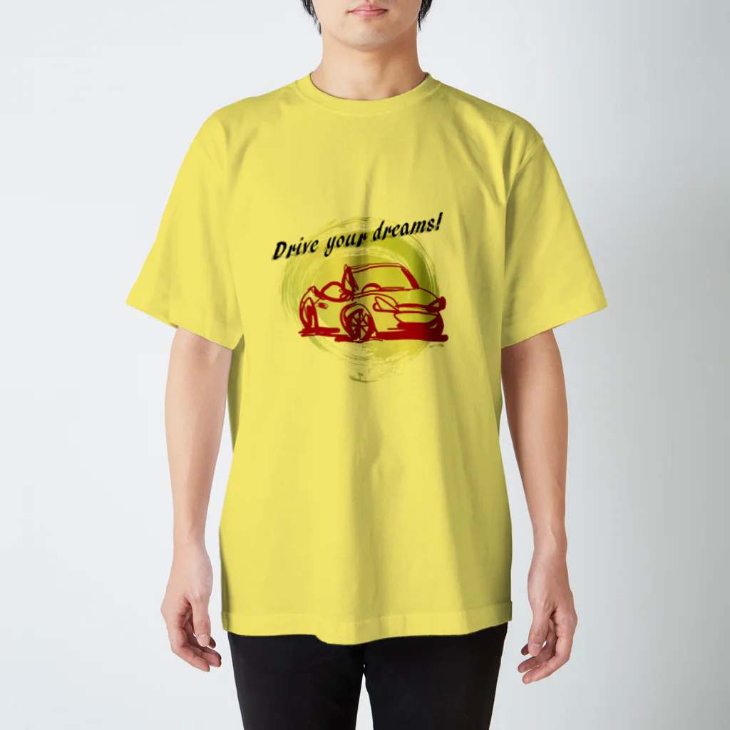 もけもけのdrive your dreams！ スタンダードTシャツ