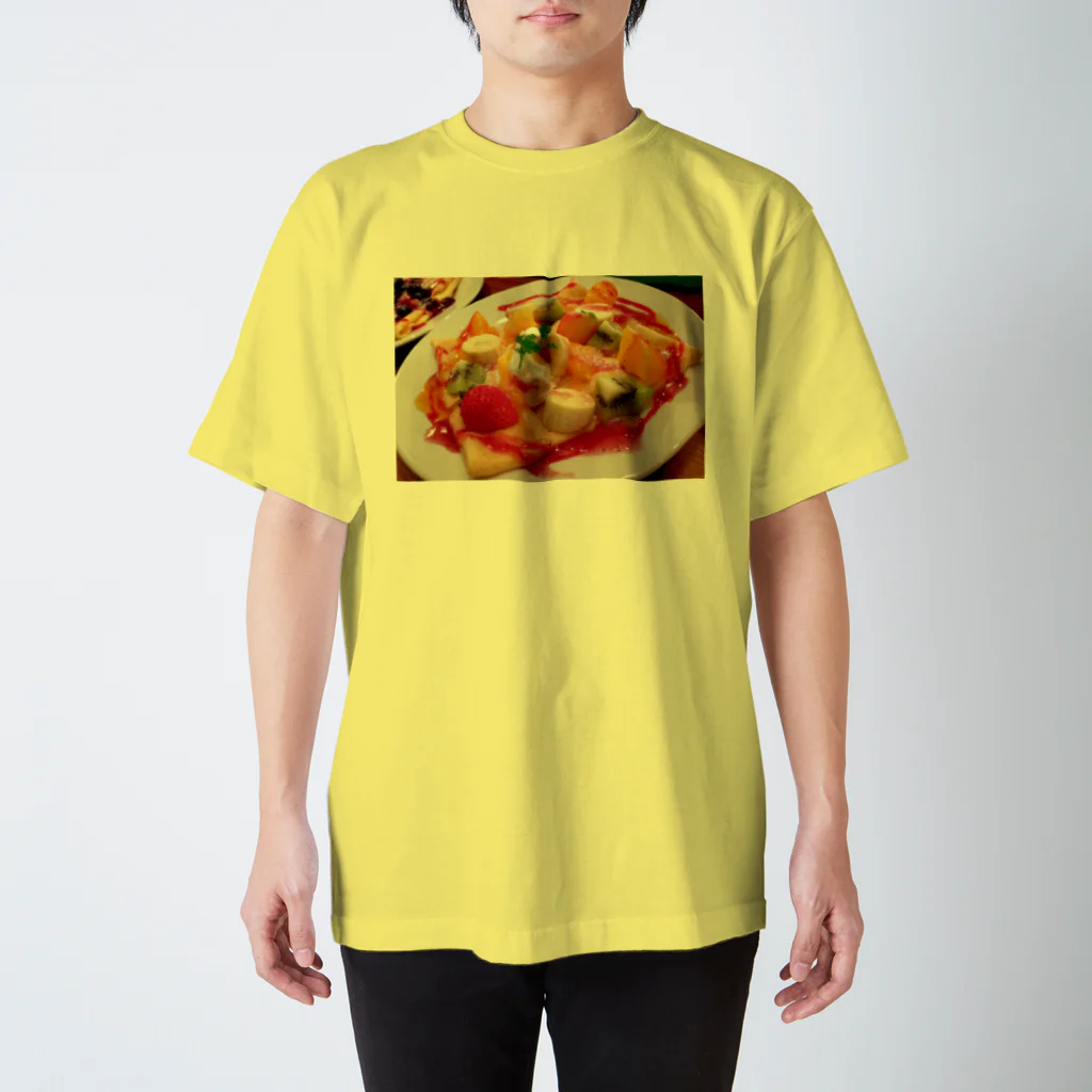 cafeWAKAKUSAのフルーツスペシャルクレープ スタンダードTシャツ