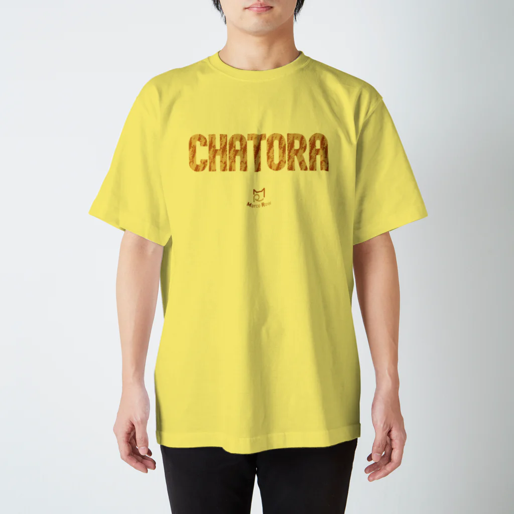 SHOP W　SUZURI店のCHATORA Tシャツ。 Regular Fit T-Shirt