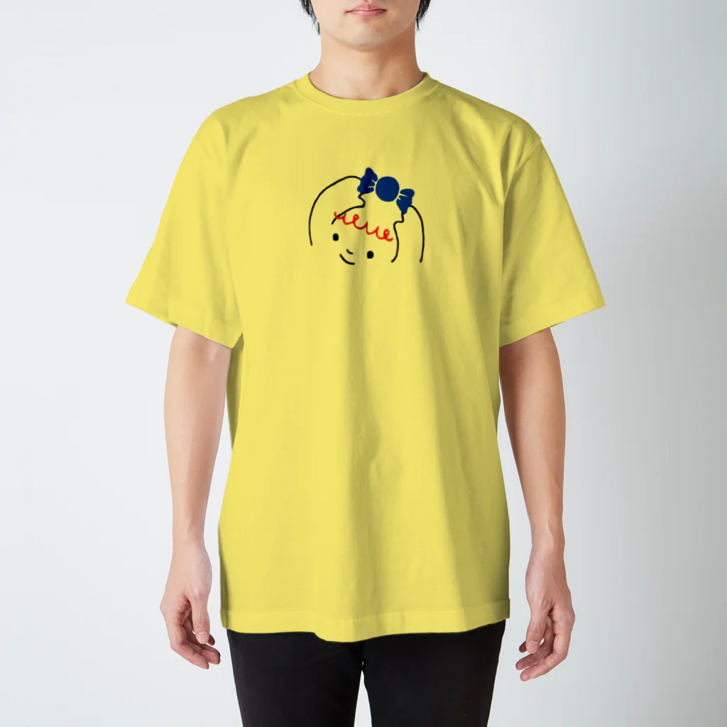 ふわふわ色emiのハッピーちゃん スタンダードTシャツ