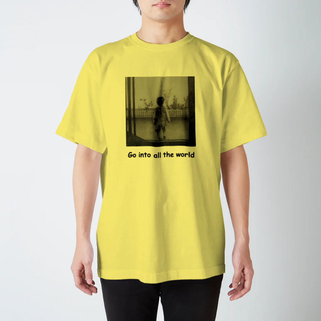 ミカライ✿クリスチャンショップのGo into all the world スタンダードTシャツ