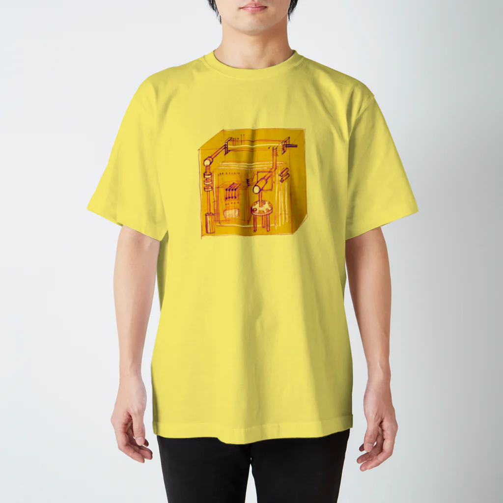 ニャンモナイト商會のYellow Room スタンダードTシャツ