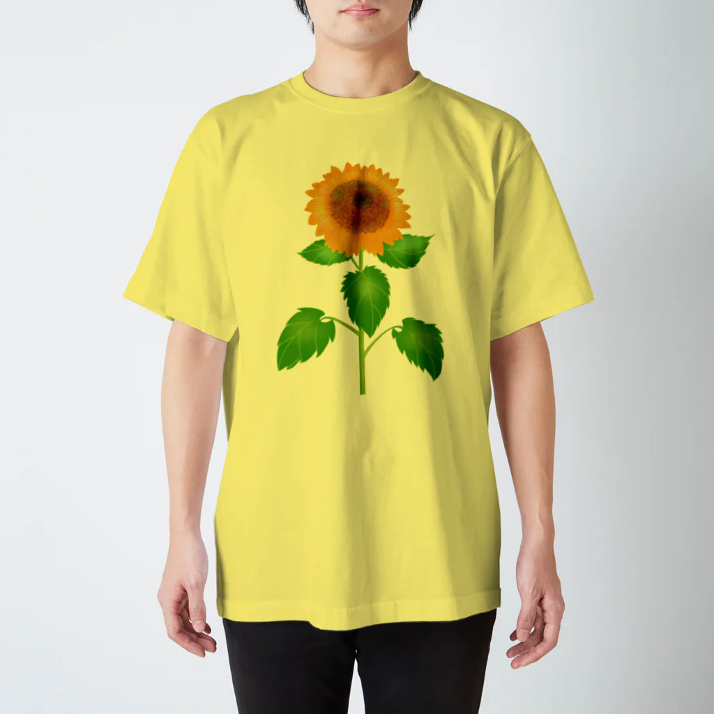 ekoeko ショップのひまわり Tシャツ Regular Fit T-Shirt