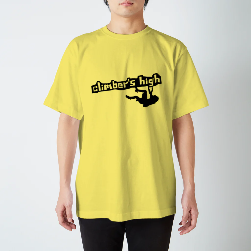 climber's_high(クライマーズハイ)のクライマーあるある⑨黒字 Regular Fit T-Shirt