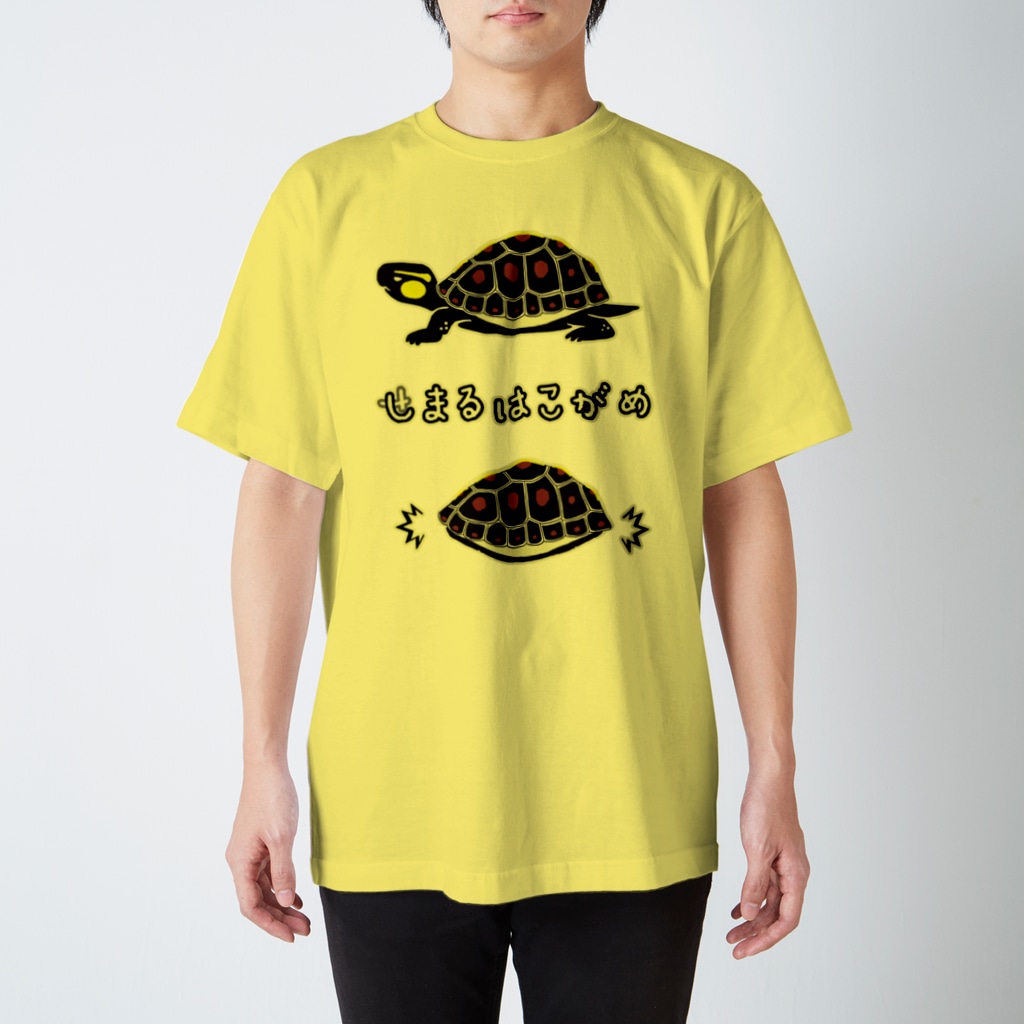 くいなの母のしまるはこがめ Regular Fit T-Shirt
