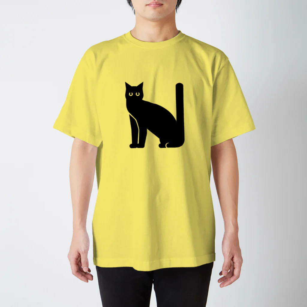 HB eichibiiのくろねこN スタンダードTシャツ