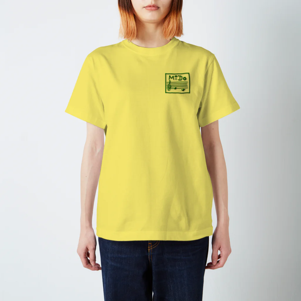 grk0 🌟ウサギのチャとシロ〜時々カッパのカッパのミド Regular Fit T-Shirt