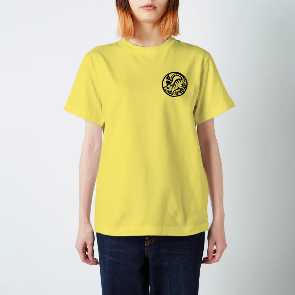 Last Chapterの【四神獣〜白虎〜】両面プリントTシャツ Regular Fit T-Shirt