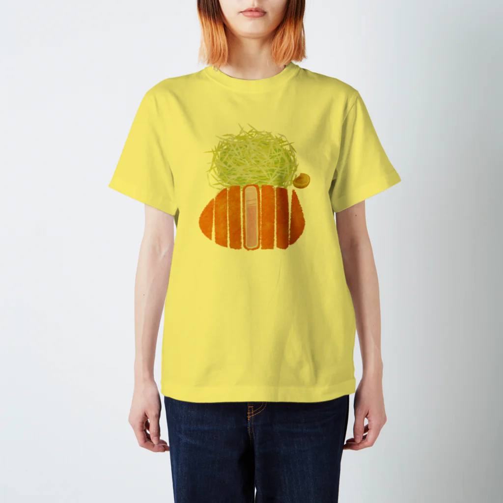 食い意地屋のロースカツ スタンダードTシャツ