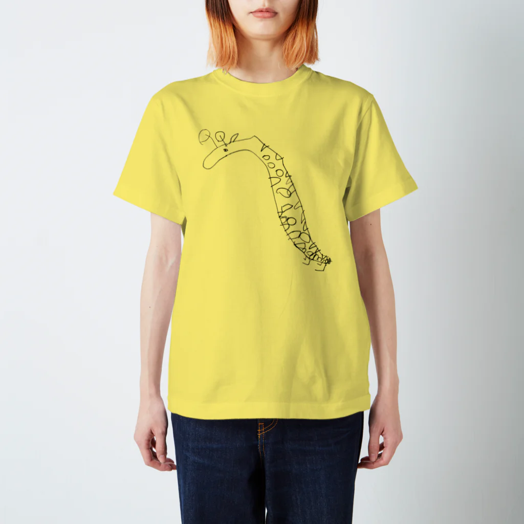 RitoDesignのGiraffe 3 years old スタンダードTシャツ