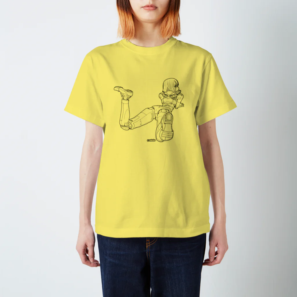 sukabuのMECHA GIRL スタンダードTシャツ