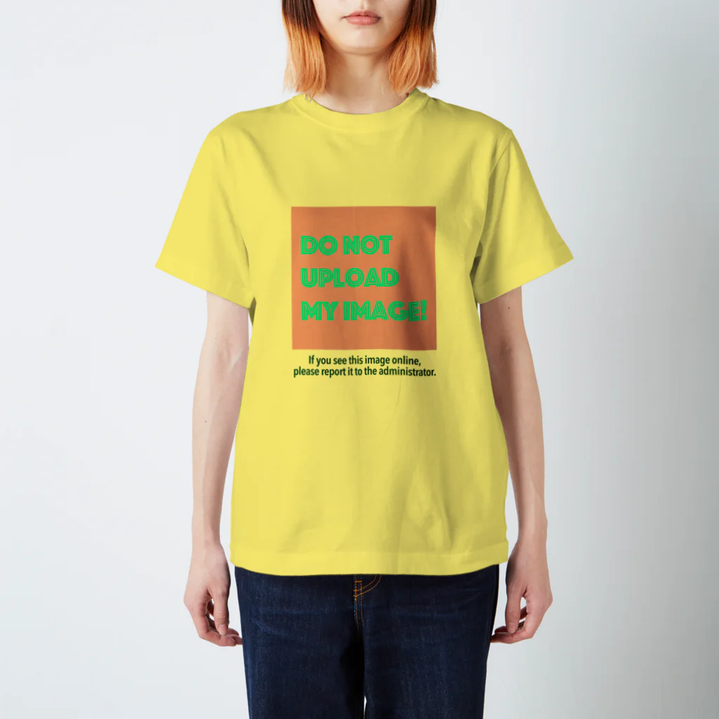 やきとりいのDoNotUploadMyImage＿明るい スタンダードTシャツ