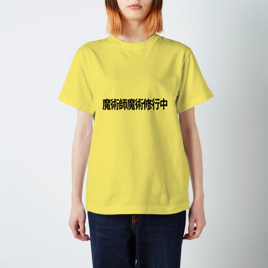 ken_ikedaの早口言葉Tシャツ(魔術師魔術修行中) スタンダードTシャツ