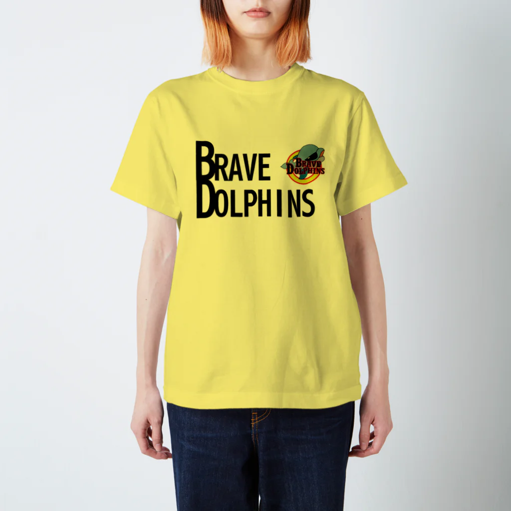 fukui_brave-dolphinsのブレイヴ・ドルフィンズ福井公式サポーターグッズ Regular Fit T-Shirt