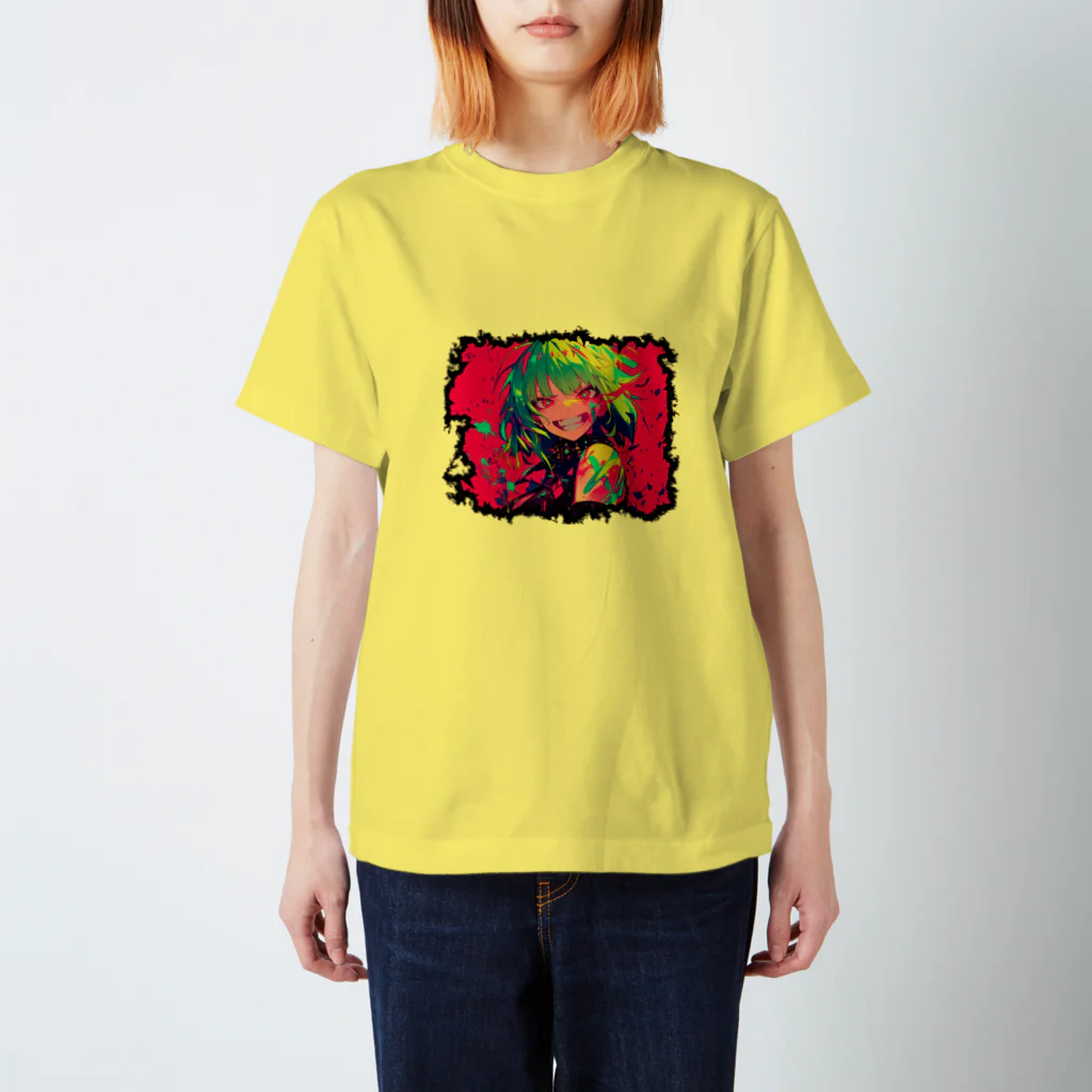 kirakiraのNeon Fury 07 スタンダードTシャツ