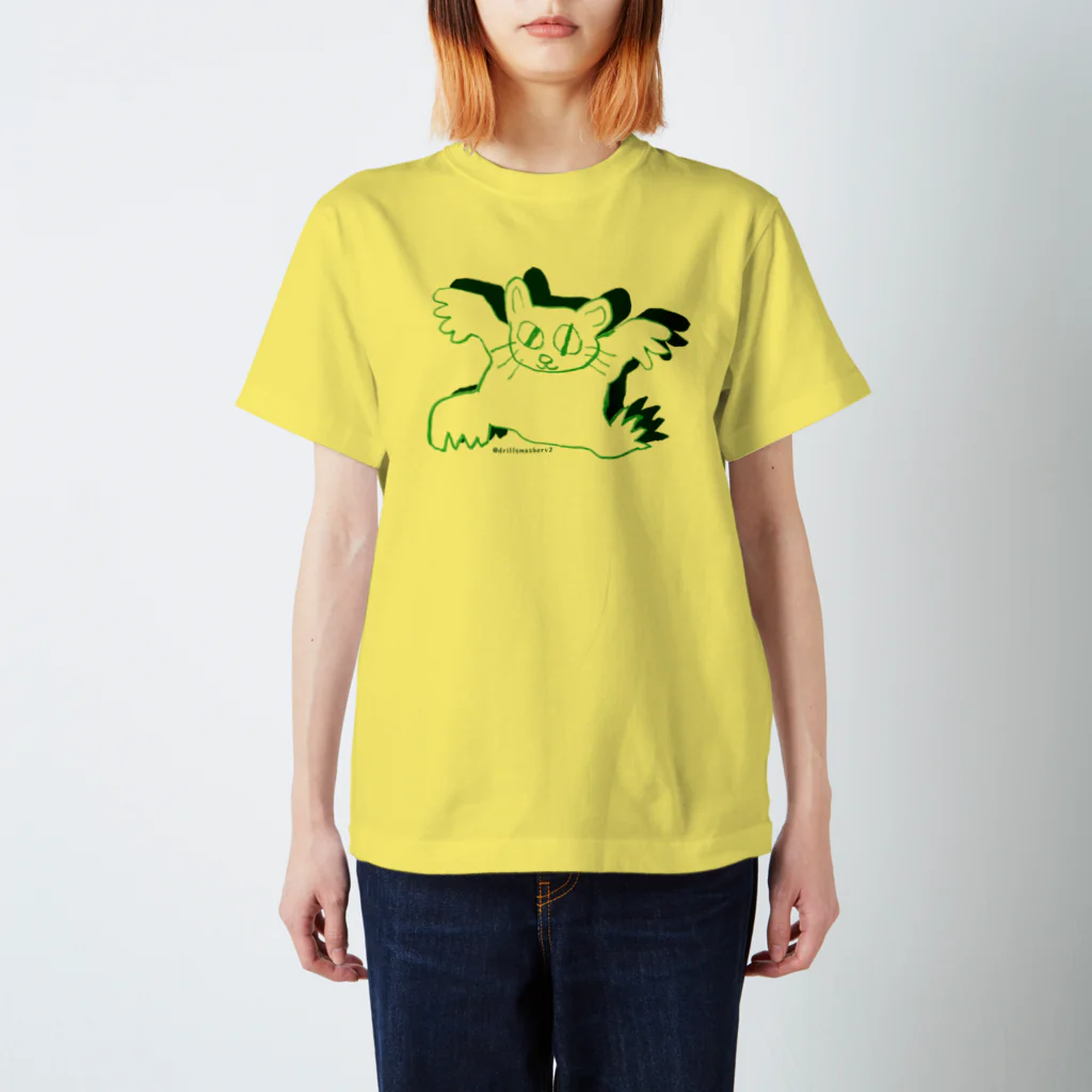 ちゃちゃちゃぶらざーずの踊る猫 スタンダードTシャツ