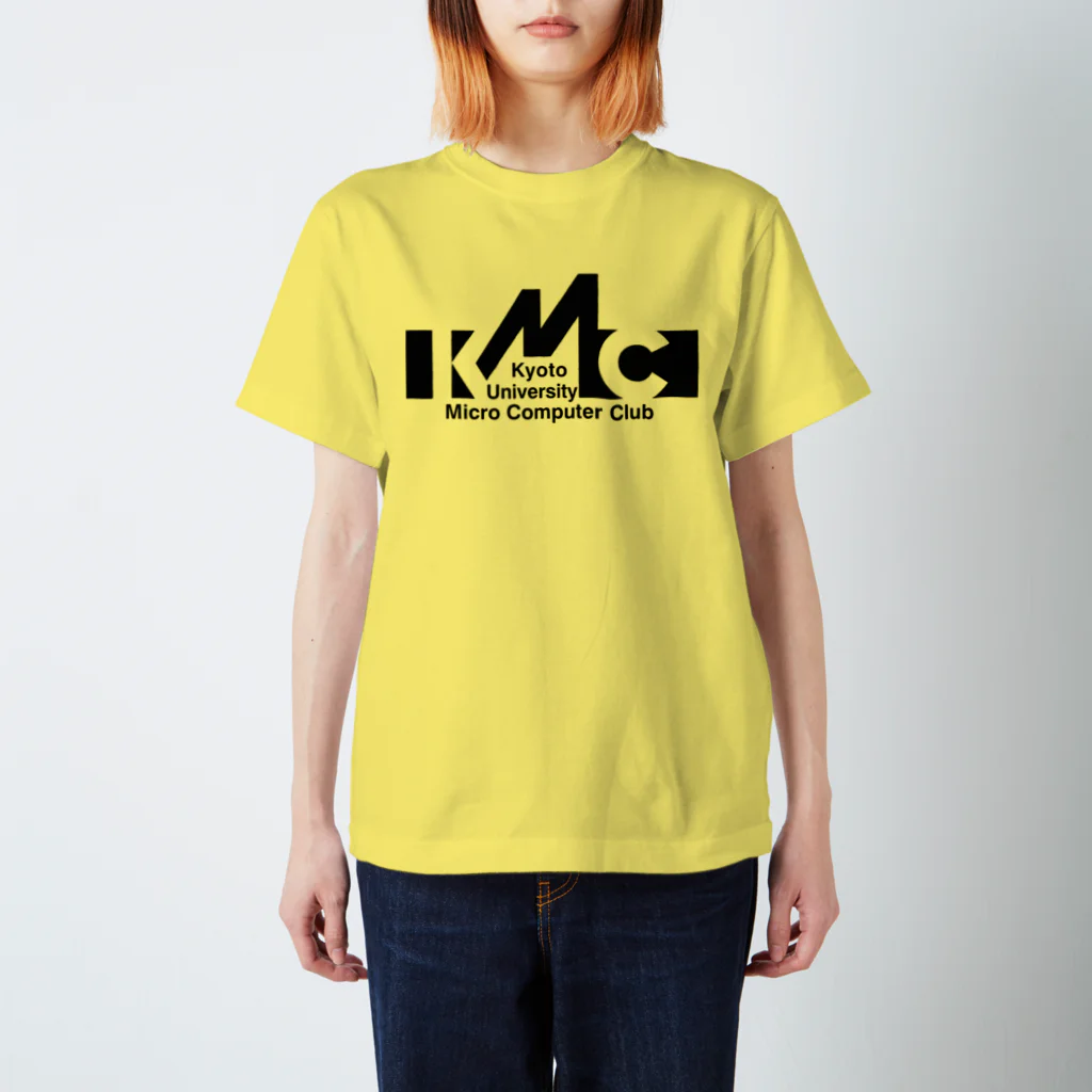 辛子明太子のKMC 京大マイコンクラブ(黒ロゴ) Regular Fit T-Shirt