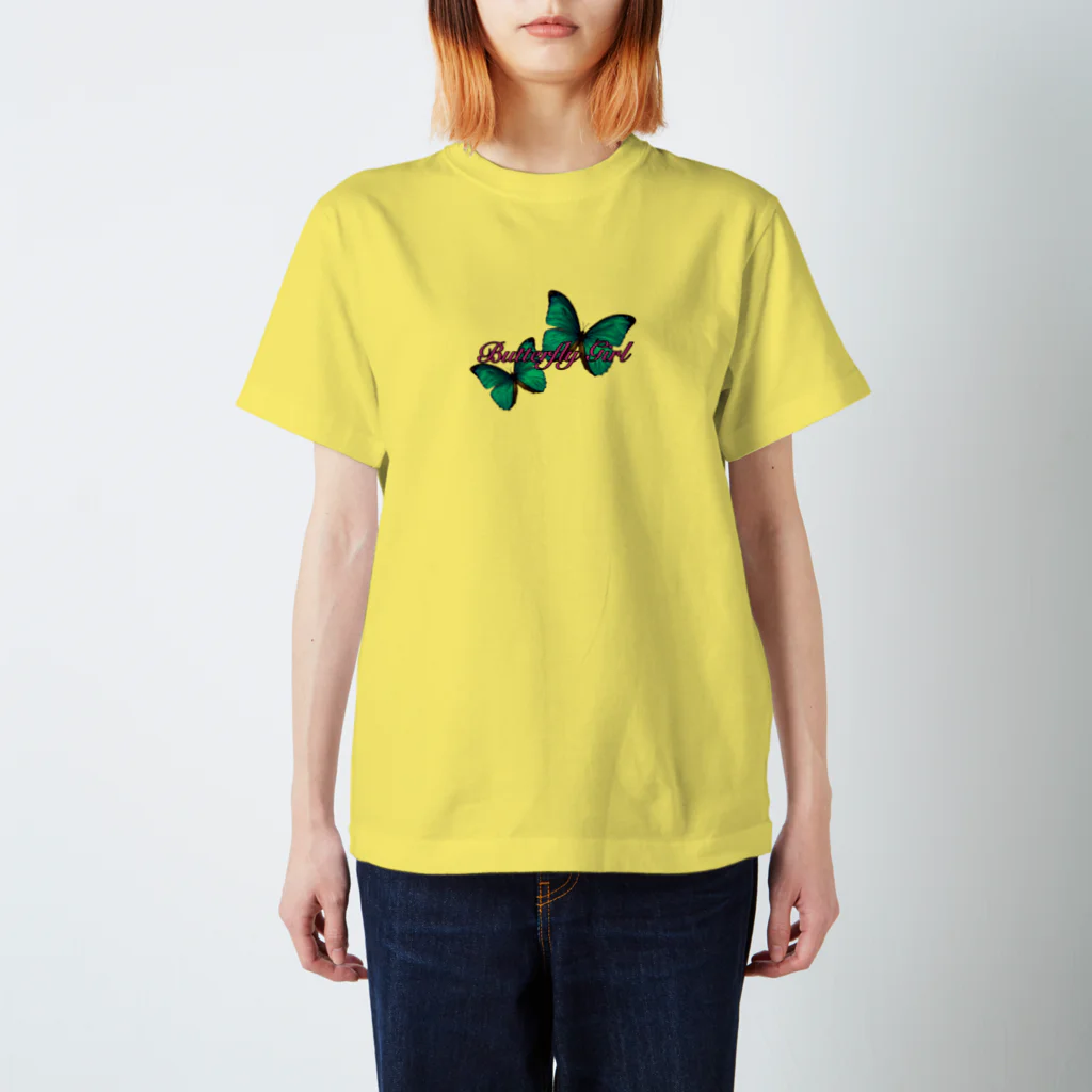 ヒナタの🦋butterfly girl🦋 スタンダードTシャツ