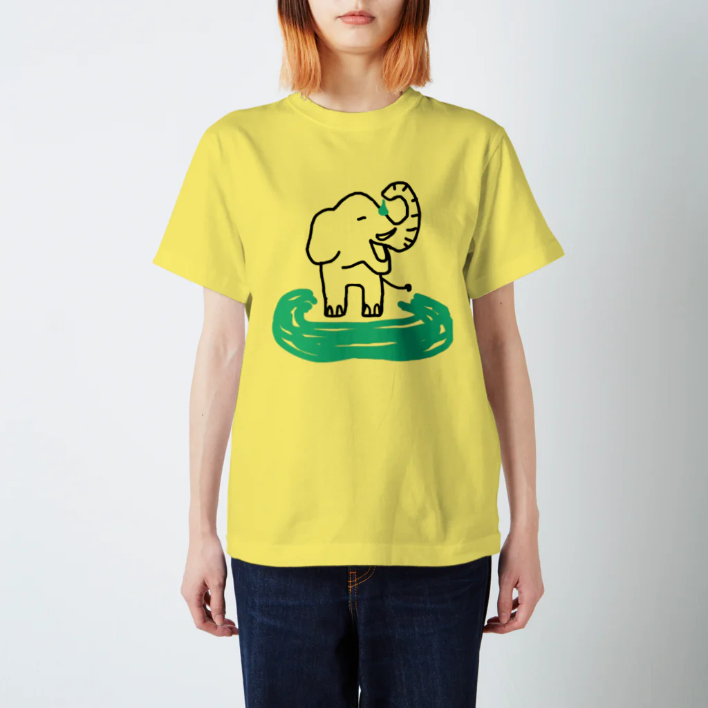 kekosukeの水あびぞうさん Vo.2 スタンダードTシャツ