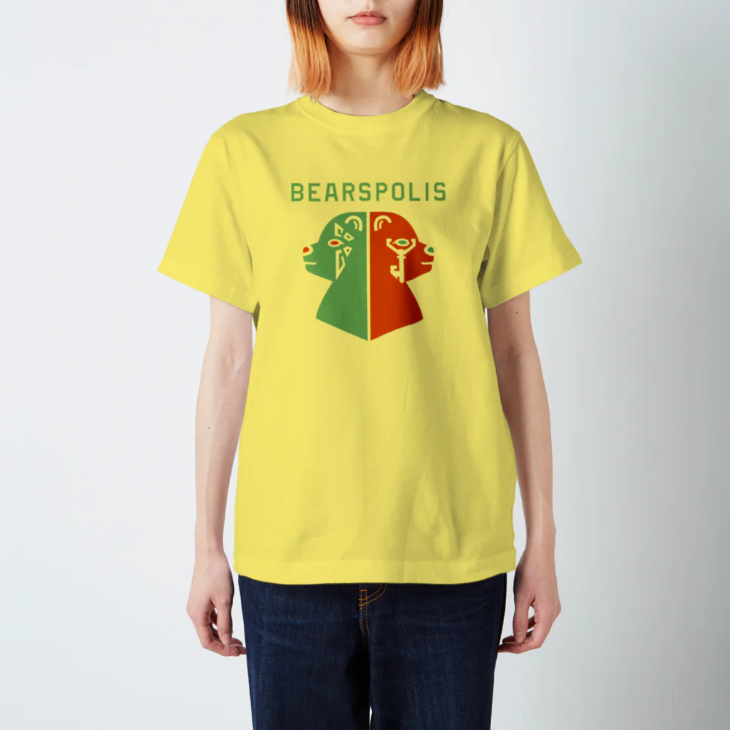 カーリーグラフィックのBEARSPOLIS スタンダードTシャツ
