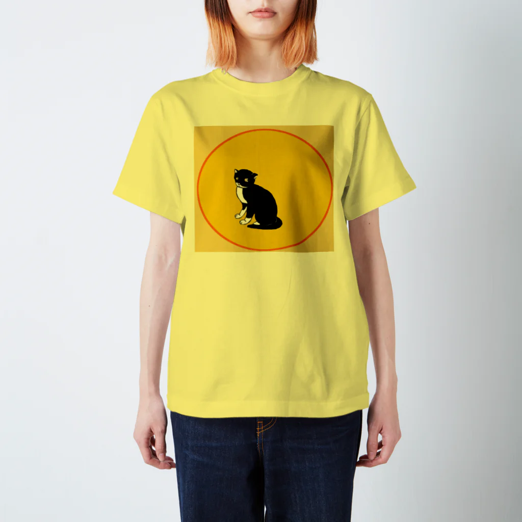 夢とゆんたのノラ猫クゥちゃん スタンダードTシャツ