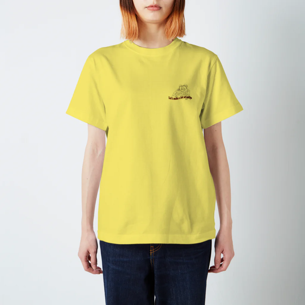 LAMEY_DESIGNのLet's make a lot of smiles Regular Fit T-Shirt