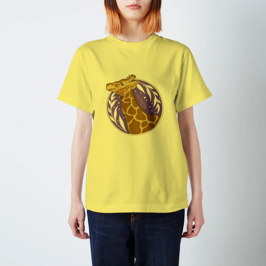 Lichtmuhleのキリンのイラスト Regular Fit T-Shirt