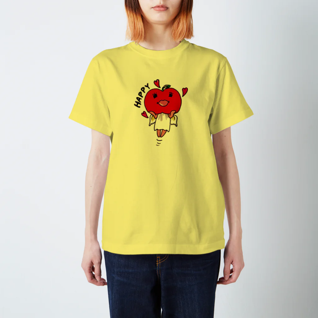 FOXY-EYEのりんごの天使～happy Regular Fit T-Shirt