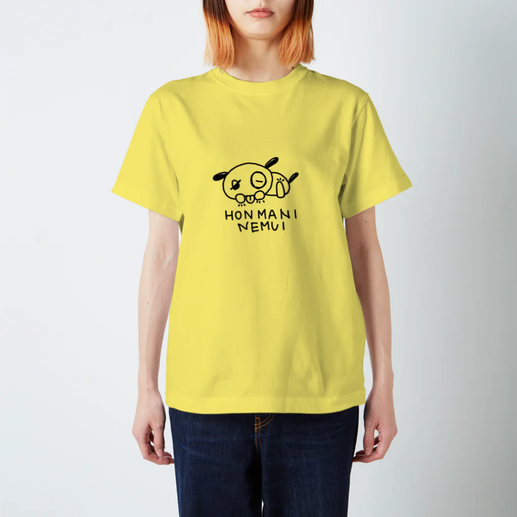 K.garouのHONMANI NEMUI スタンダードTシャツ