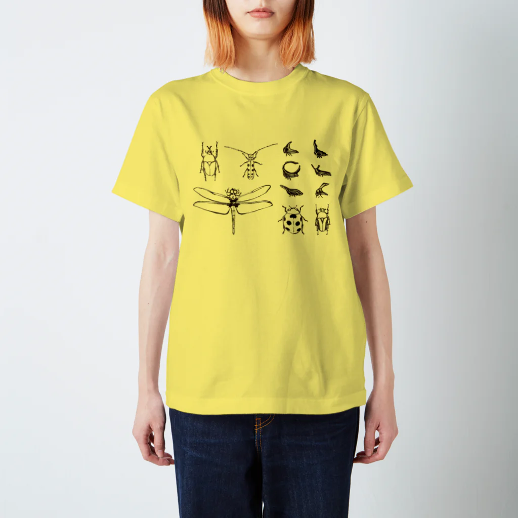 nyoro-nyoroの昆虫図鑑 Regular Fit T-Shirt