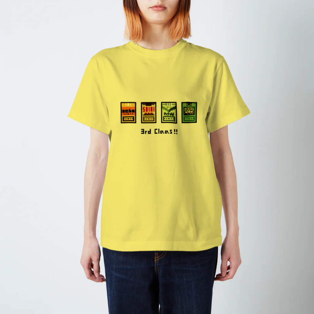 8bit_smokerの3rd Class!! スタンダードTシャツ