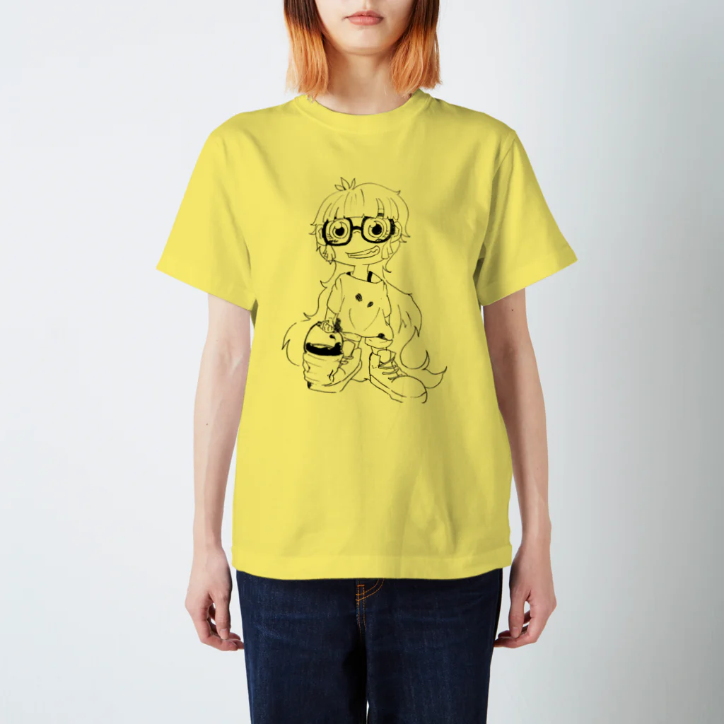 小雨屋さんは静かに暮らしていたいのPainter スタンダードTシャツ