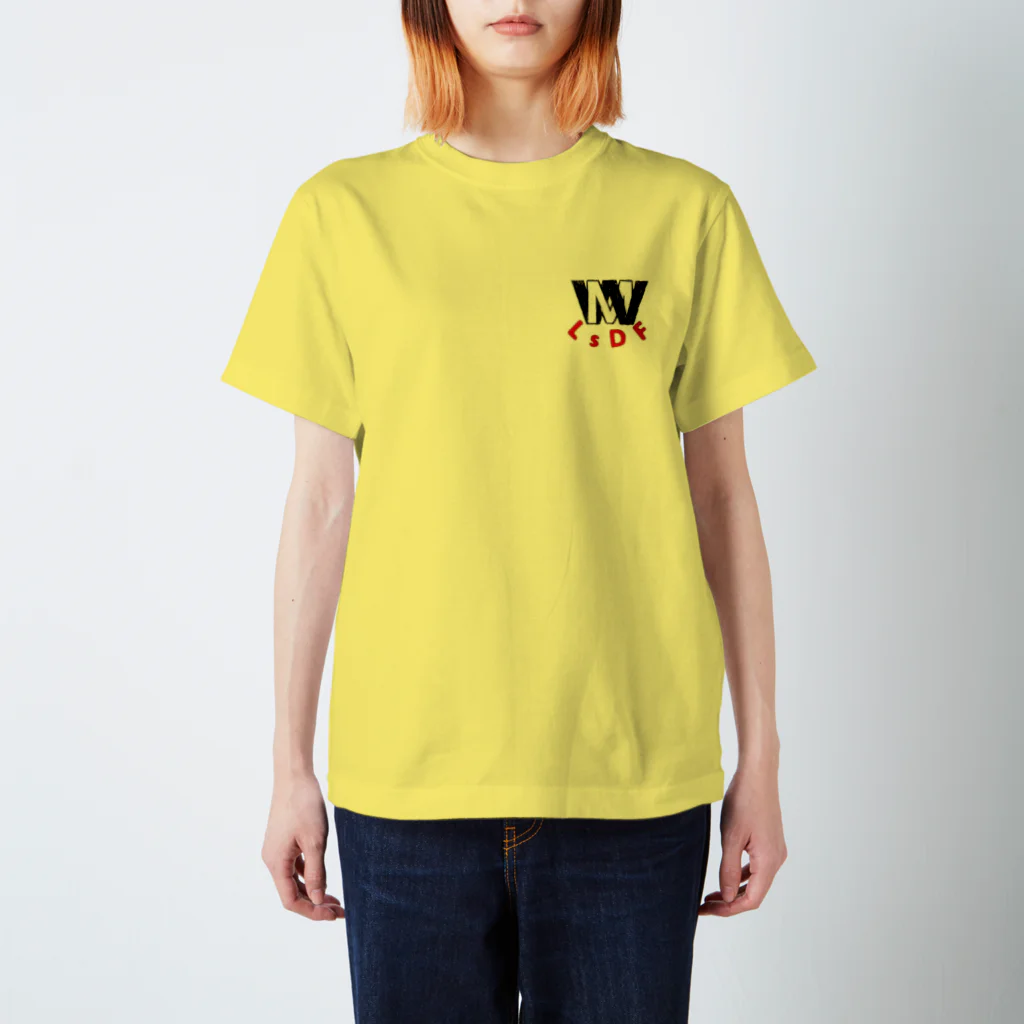 LsDF   -Lifestyle Design Factory-のチャリティー【陰と陽のイニシャル】 スタンダードTシャツ