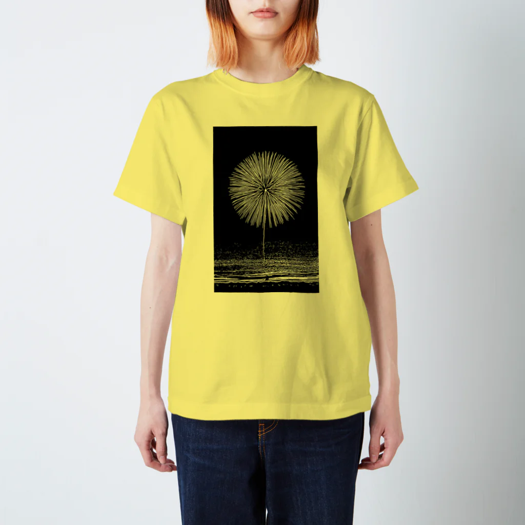 MomenTees ANNEXの布花火 Regular Fit T-Shirt