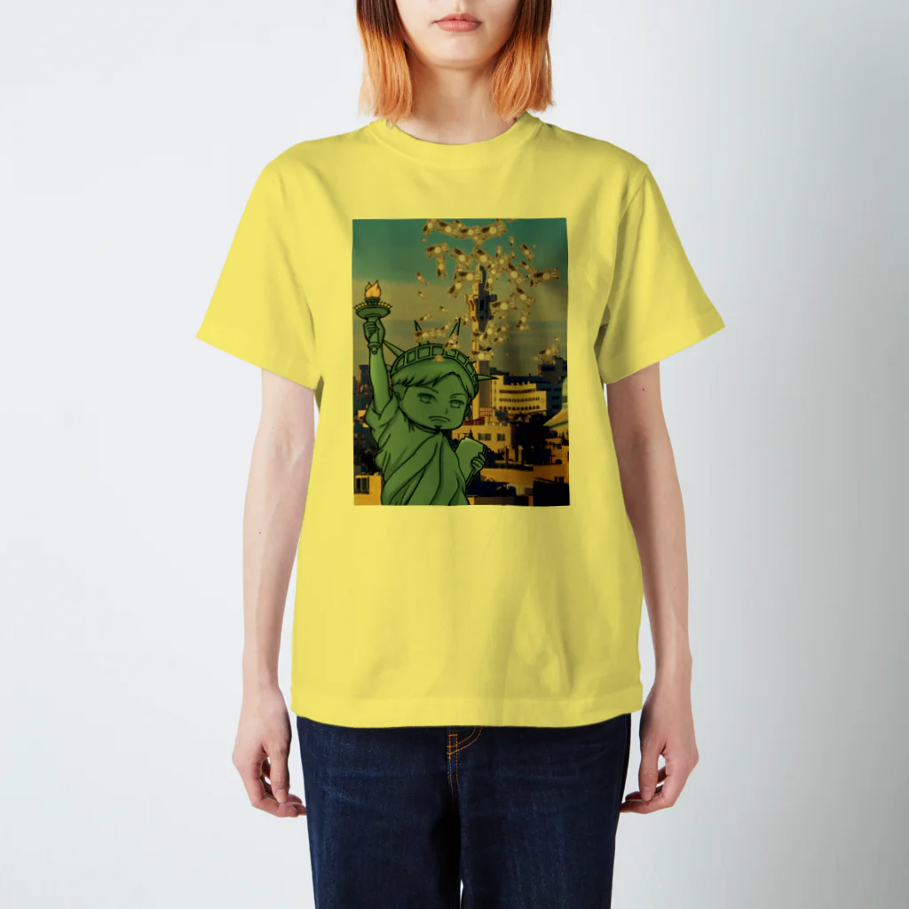 JYUN-famの自由の神😎金運UPTシャツ🤩 Regular Fit T-Shirt