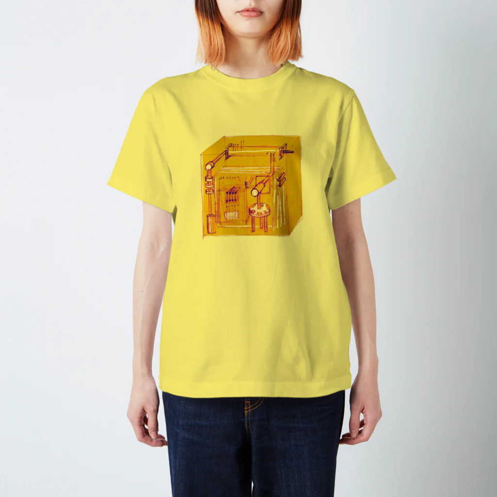 ニャンモナイト商會のYellow Room スタンダードTシャツ