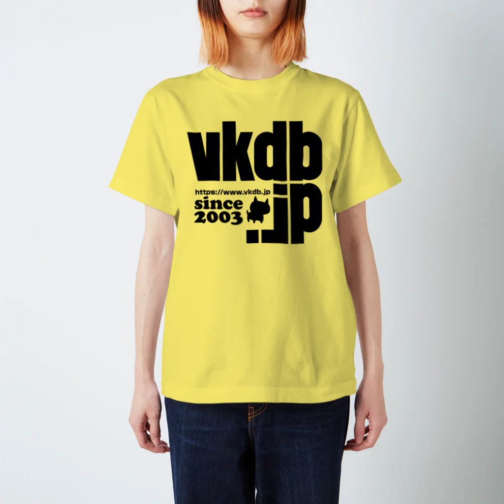 vkdb.jp（ブイケーデービー）のvkdb新ロゴ スタンダードTシャツ