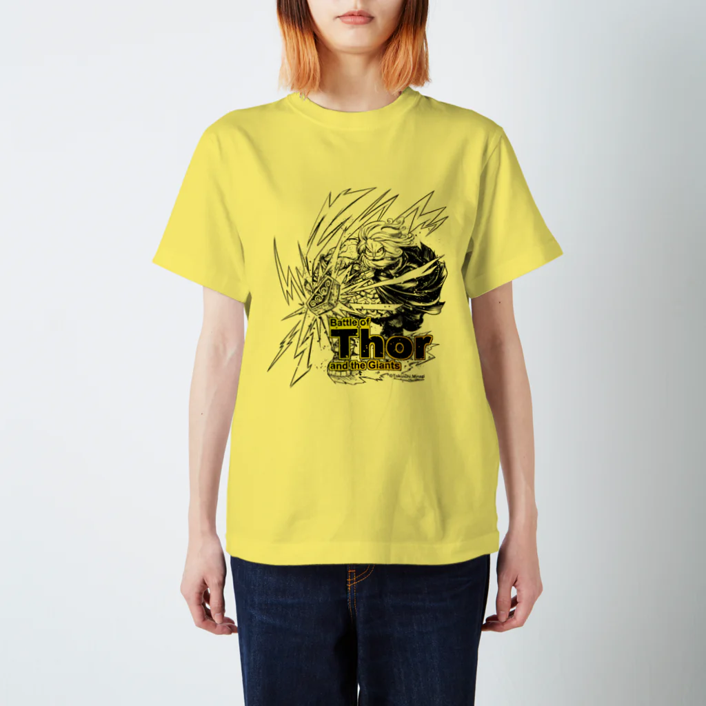みなぎ得一の雷神：トール Regular Fit T-Shirt