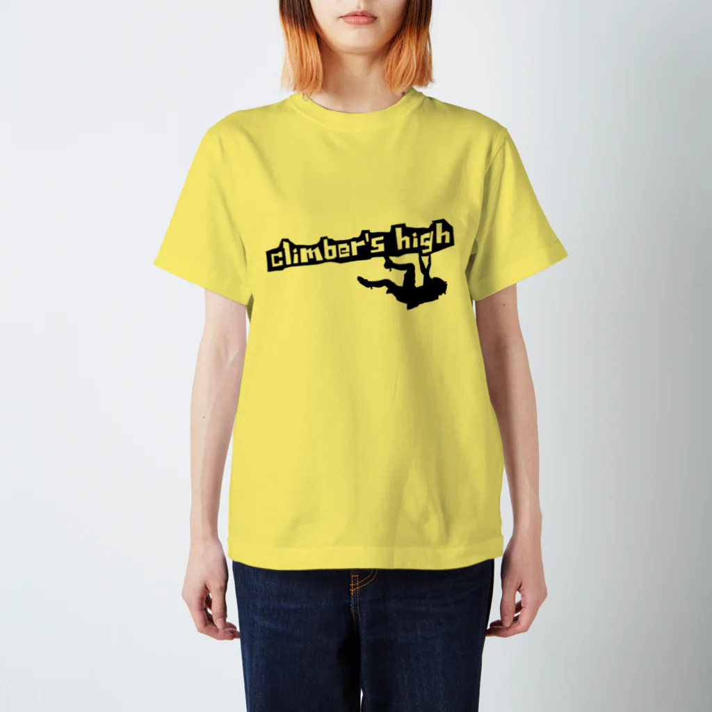 climber's_high(クライマーズハイ)のクライマーあるある⑨黒字 Regular Fit T-Shirt