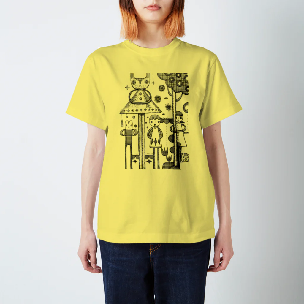 ナスナスショッピのぺん画 スタンダードTシャツ