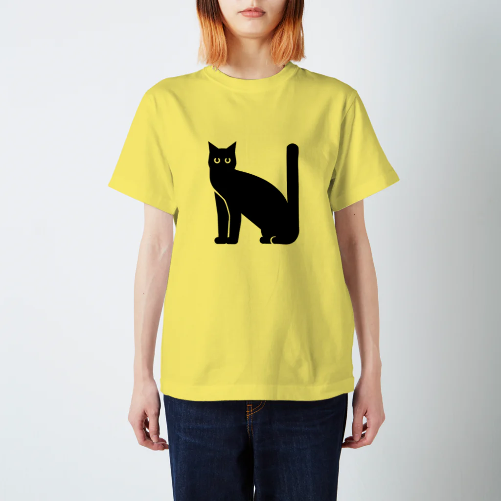 HB eichibiiのくろねこN Regular Fit T-Shirt