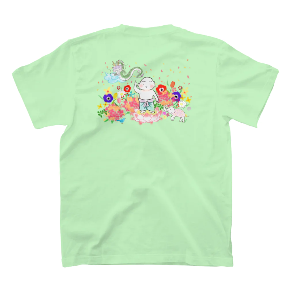 myosaiの花まつり Regular Fit T-Shirtの裏面