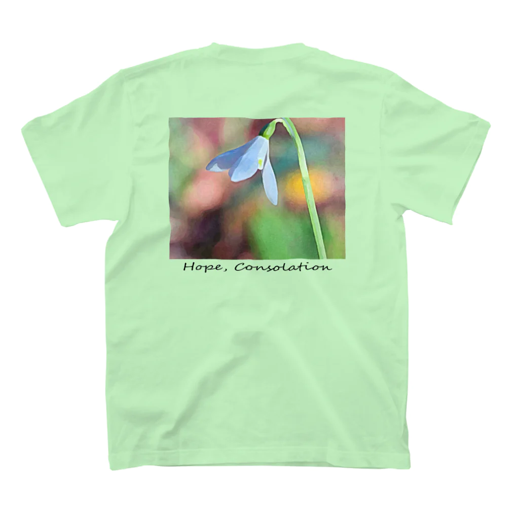 fleurのSnow Drop Tee スタンダードTシャツの裏面