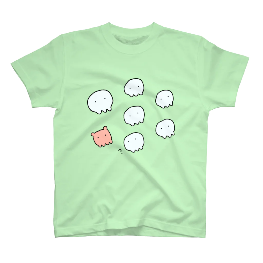 すぎもとゆうまのお店のクラゲの群れに紛れ込むメンダコ Regular Fit T-Shirt