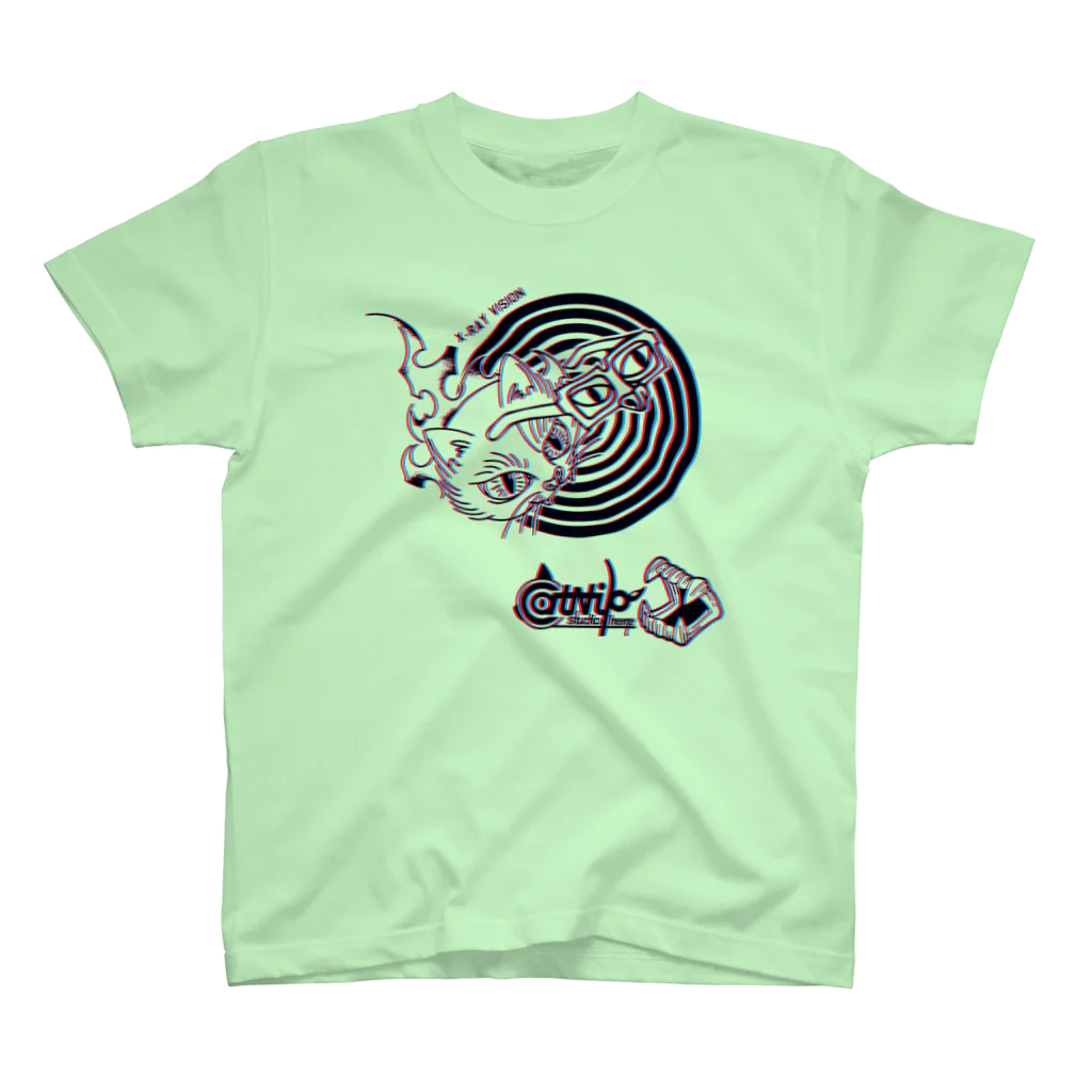 CatNip studio memeのX-RAY VISION スタンダードTシャツ