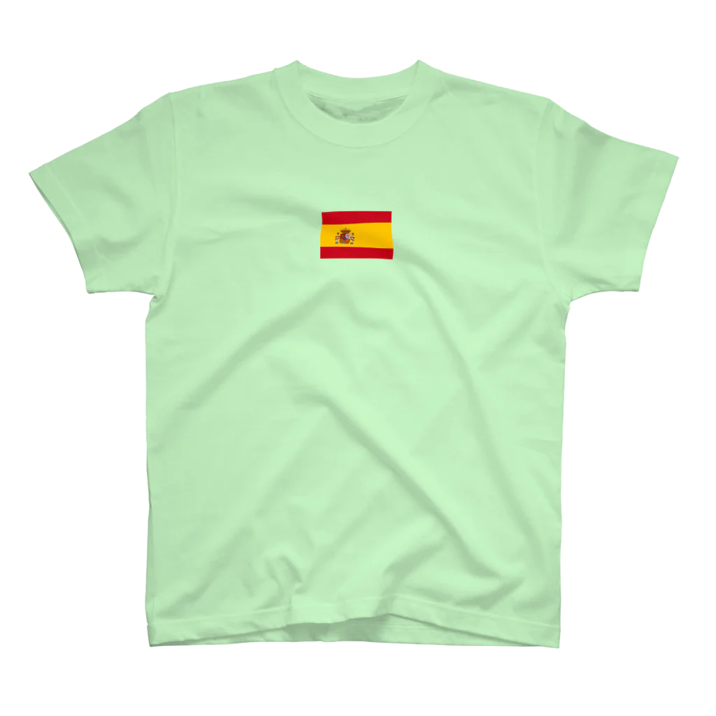 美々野くるみ@金の亡者のスペイン　国旗 スタンダードTシャツ